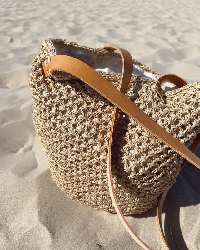 French market bag oppskrift 