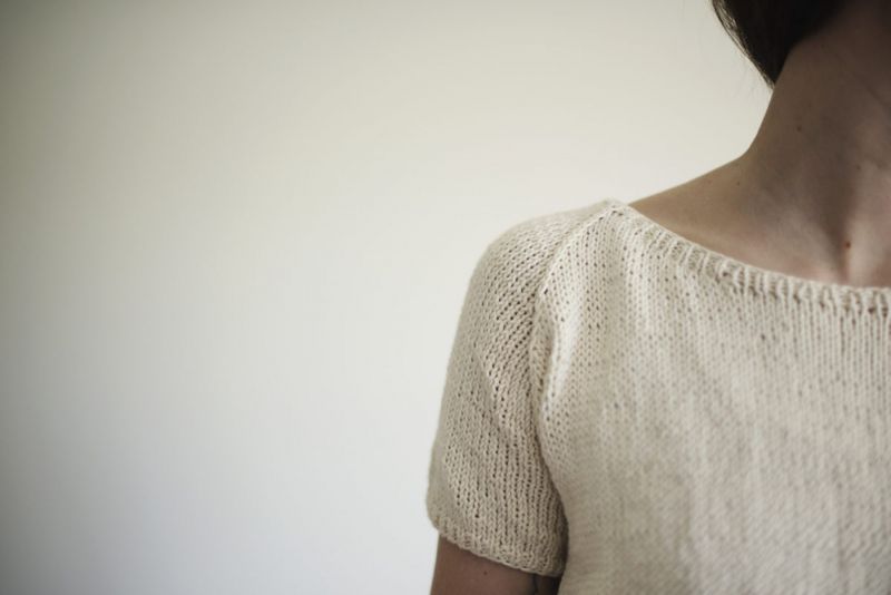 Cropped western tee garnpakke