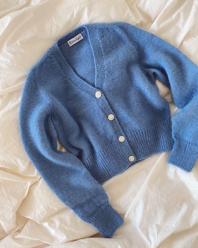 April cardigan oppskrift