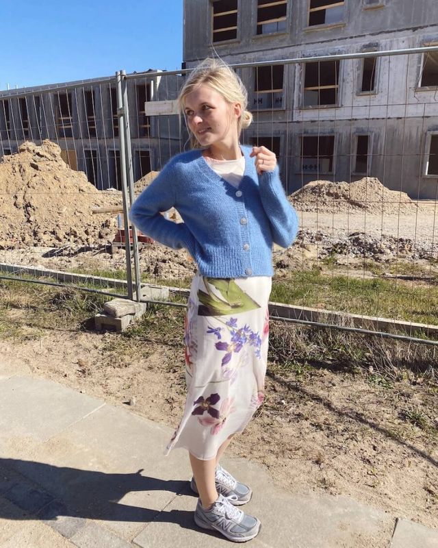 April cardigan oppskrift
