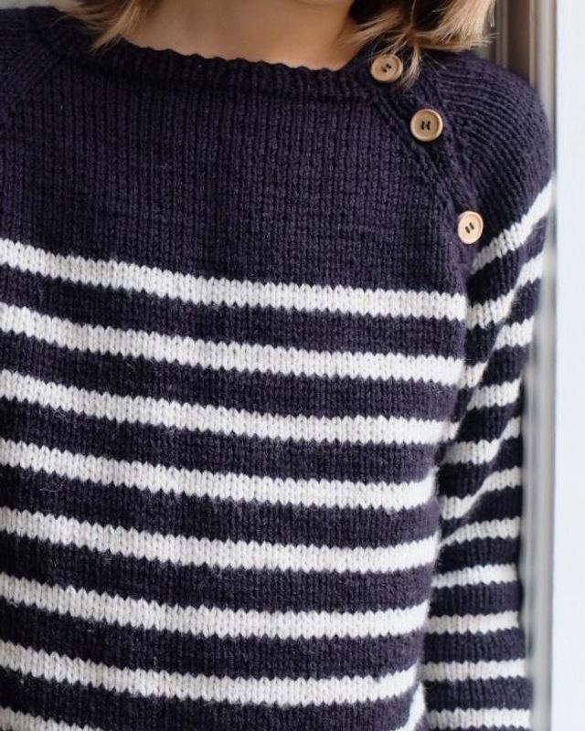 Seaside sweater junior oppskrift