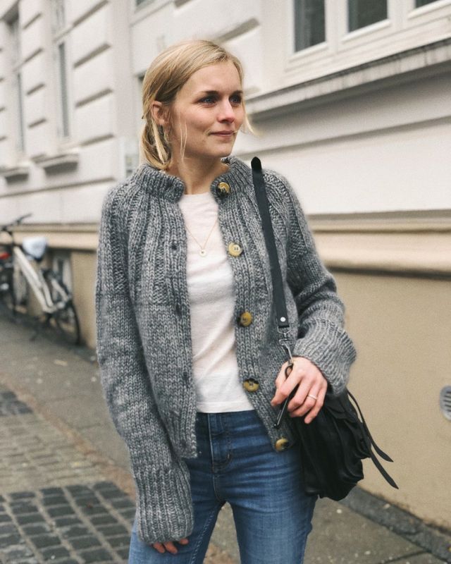 Sunday cardigan oppskrift