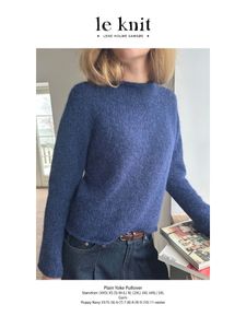 Hovedbilde Plain Yoke Pullover oppskrift