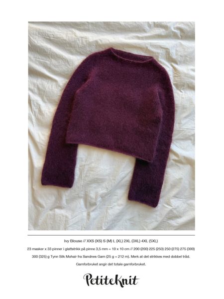 Ivy Blouse oppskrift