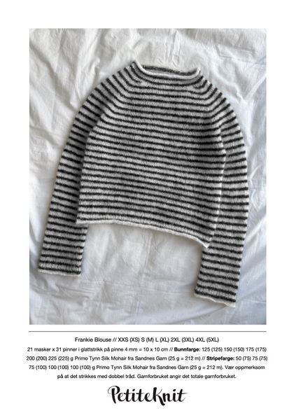 Frankie Blouse oppskrift