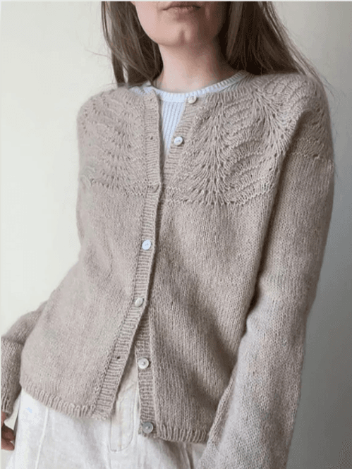 Hovedbilde Peacock cardigan oppskrift