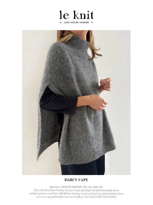 Hovedbilde Darcy Cape oppskrift