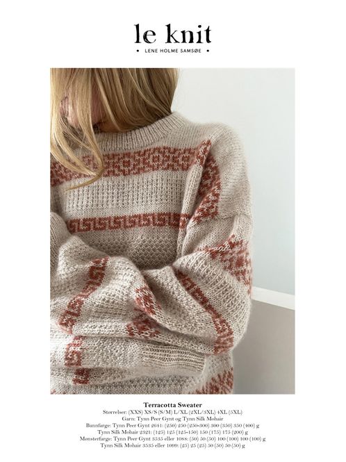 Hovedbilde Terracotta Sweater oppskrift