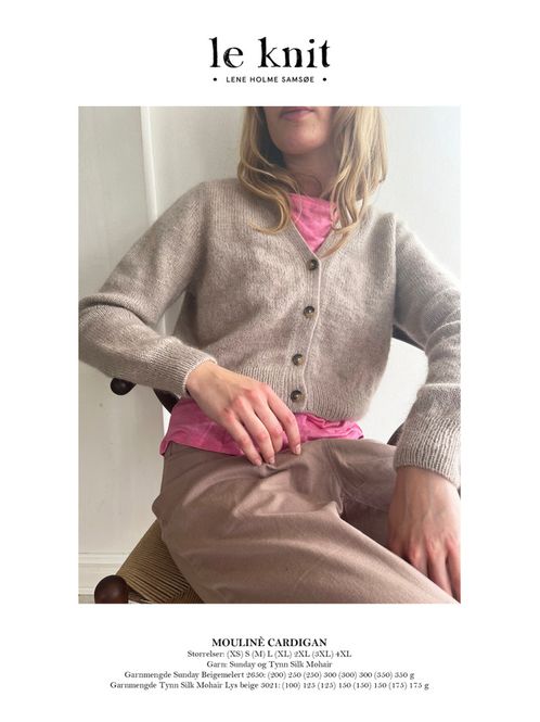Hovedbilde Mouline Cardigan oppskrift