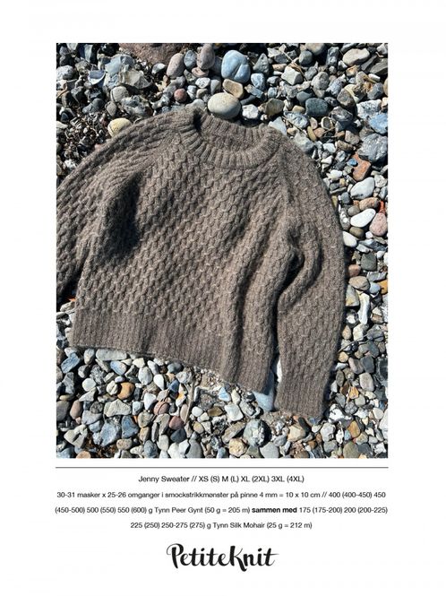 Hovedbilde Jenny sweater oppskrift