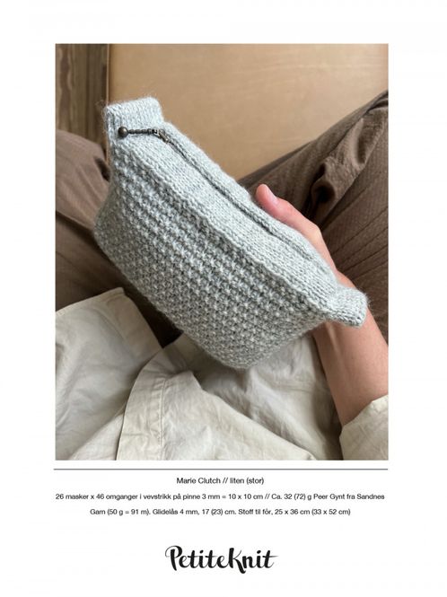 Hovedbilde Marie Clutch oppskrift