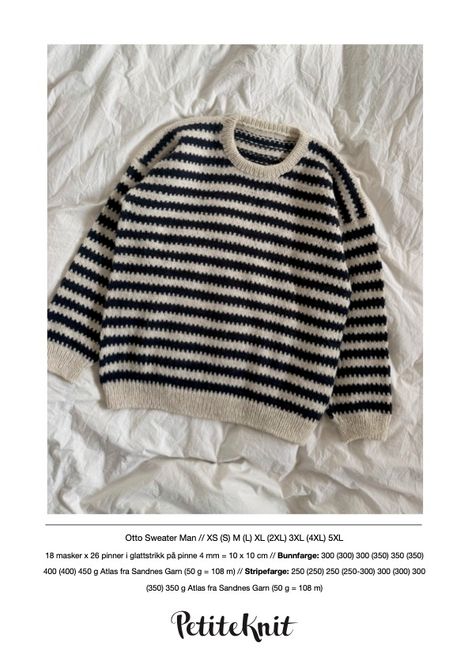 Hovedbilde Otto Sweater Man oppskrift